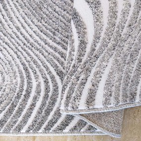 DY Sivý pruhovaný koberec Enigma 06 Rozmer: 120x170 cm