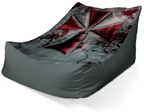 Sablio Sedací vak Lounge Resident Evil Umbrella Corporation Steel - 120 x 100 x 80 cm