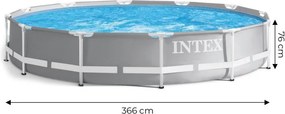 Nadzemný záhradný bazén 366 cm