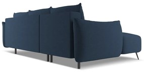 Modrá rohová pohovka (ľavý roh) Malie – Makamii