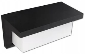 LED Vonkajšie nástenné svietidlo LED/12W/230V IP54 čierna