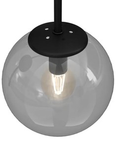 Nástenná lampa CAMBRIDGE 1xE14/60W/230V čierna