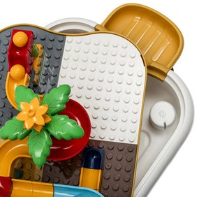 Baby Mix Hrací stôl pre deti Stavebnica, 28 x 33 x 58 cm