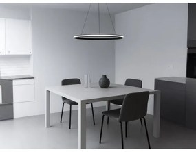 LED Stmievateľný luster na lanku LED/55W/230V 3000-6500K pr. 60 cm + diaľkové ovládanie