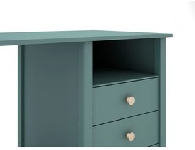 Detský písací stôl z borovicového dreva 54x120 cm Max – Marckeric
