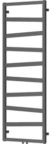 Mexen, Mexen Zoom dekoratívny kúpeľňový radiátor 1430 x 530 mm, 477 W, antracit - W130-1430-530-00-66