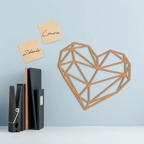 DUBLEZ | Drevené srdce na stenu - Polygón