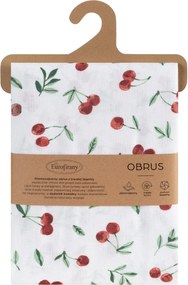 OBRUS CHERRY 180X140 CM VZOROVANÝ