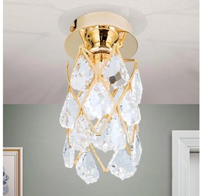 Orion - Stropné svietidlo RITA 1xG9/40W/230V priemer 9 cm zlaté