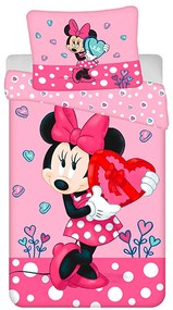 Jerry Fabrics Minnie Hearts 03 ,140x200/70x90 cm