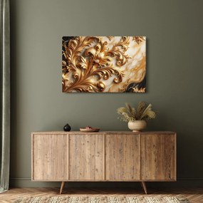 Obraz - Mramor so zlatom (90x60 cm)
