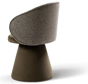 Tmavozelené zamatové kreslo Inez – Micadoni