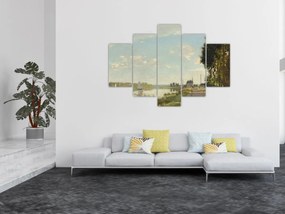 Obraz - Claude Monet, Argenteuil, reprodukcia (150x105 cm)