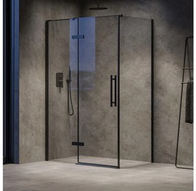 Ravak - Sprchový kút COOL 100x90 cm čierna
