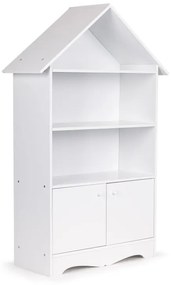 Skrinka v tvare domčeka pre detské hračky Ecotoys