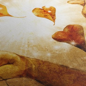 Obraz - Maľba rúk plných lásky (90x60 cm)