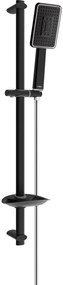 Mexen sprchový set DB54, čierna/chróm, 785544584-17