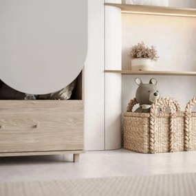 DVOJDVEROVÁ ŠATNÍKOVÁ SKRIŇA ELSA DO DETSKEJ IZBY KAŠMÍR 100 cm