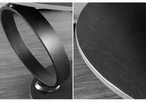 Konferenčný stôl otočný 44316 Rings 80-135x80cm Ceramik  - Komfort-nábytok