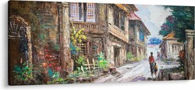 Obraz Filipínske dediny, Ázia (120x50 cm)