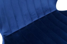 Jedálenská stolička DALLAS VELVET granátová