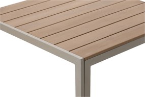 Záhradný stôl Devon 80 cm béžový