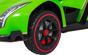 Ramiz Lamborghini Veneno vozidlo Zelená