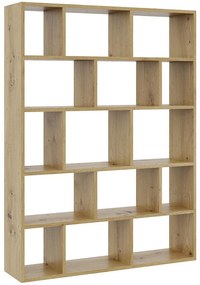 Regály na knihy – Knižnica 50 dub artisan