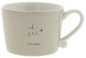 Cup White sm/Oh yes it's today 8.5x7x6cm