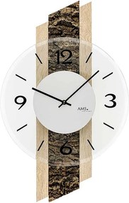 Dizajnové nástenné hodiny 9402 AMS 44cm