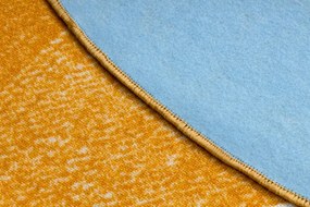 Koberec HEARTS kruh Jeans - pomaranč