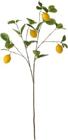 Dekoračná umelá vetvička s citrónmi Lemon Branch - 23*8*84 cm