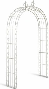 Oblúk na ruže Shines - Biela antik