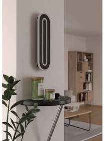 Eglo 901242 - LED Nástenné svietidlo MACCHIONI LED/12W/230V 4000K čierna