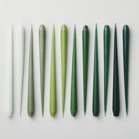 ester & erik Sviečka Taper 32 cm – 66 Eucalyptus – sada 2 ks
