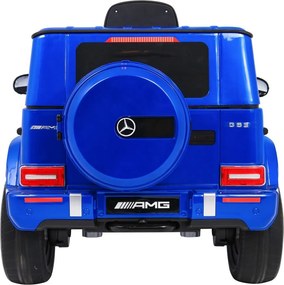 Ramiz Mercedes AMG G63 elektrické autíčko pre deti lakované modré + diaľkové ovládanie