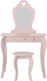 Detský toaletný stolík FAIRY DREAM ružový PHO0403
