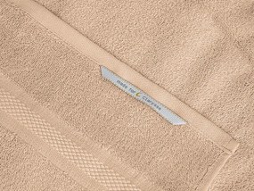 Osuška CLARYSSE ELEGANCE 70x140 cm piesková, 100% bavlna