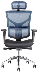 Kancelárska ergonomická stolička Office Pro MEROPE SP — viac farieb, nosnosť 135 kg Čierna