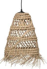 Slamená závesná lampa LAHYS