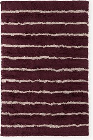Ručne všívaný vlnený koberec's vysokým vlasom Chaz