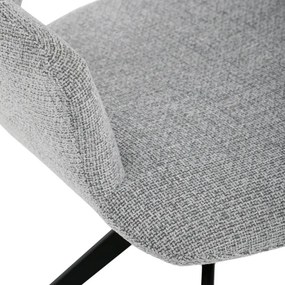 Jedálenská stolička sivá DCH-D1320 GREY2