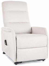 Masážní křeslo JUPITER M Brego světle béžové