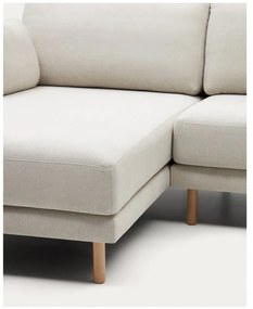 Krémová rohová pohovka Gilma – Kave Home