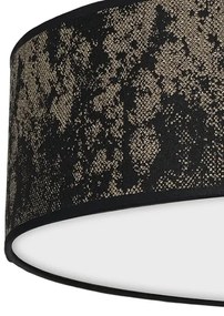 Stropné svietidlo SATINO 3xE27/60W/230V čierna/zlatá