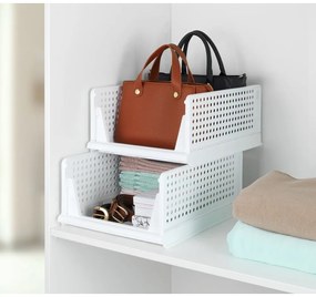 Plastové organizéry do skrine v súprave 2 ks - Maximex