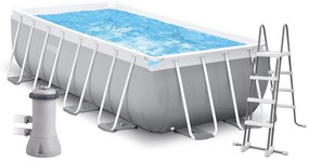 Bazén Intex Prism Frame 4 x 2 x 1,22 m s filtráciou a schodíkmi