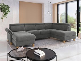 XXXLutz SEDACIA SÚPRAVA, textil, sivá Sit & More - Sedačky - 00014402576L