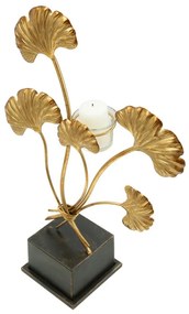 Svietnik v zlatej farbe Mauro Ferretti Oasis