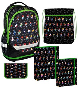 Školský set 5dielny REYBAG Pixel Game